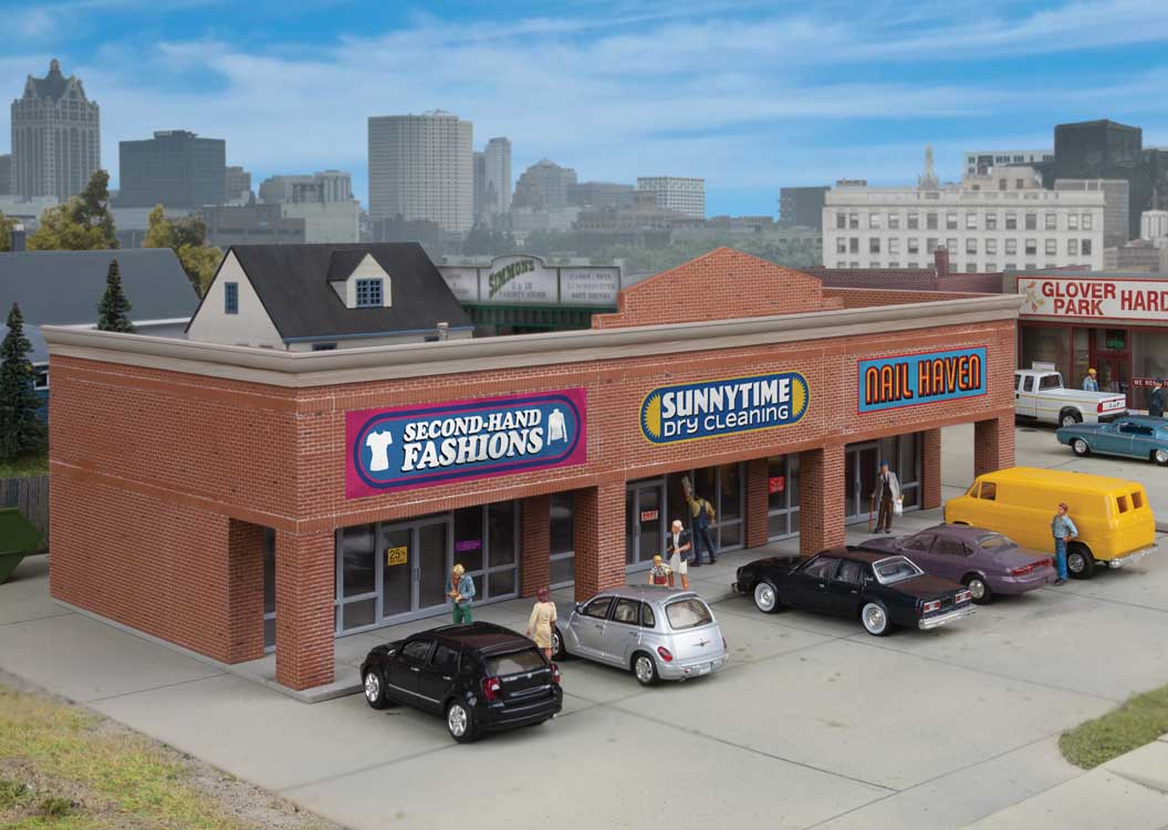 Modern Shopping Center I -- Kit - 10-1/2 x 4-15/16 x 3-1/2"  26.6 x 12.5 x 8.8cm-1