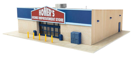 Hardware and Lumber Store -- Kit - Main Building: 8-7/8 x 9-15/16 x 2-13/16" 22.5 x 25.2 x 7.1cm-3