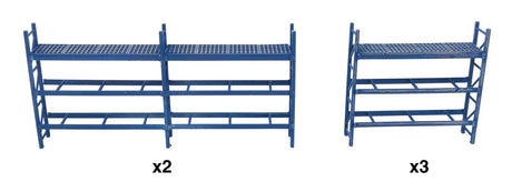 Hardware and Lumber Store -- Kit - Main Building: 8-7/8 x 9-15/16 x 2-13/16" 22.5 x 25.2 x 7.1cm-6