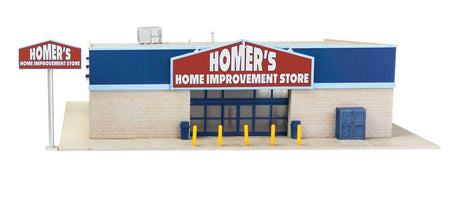 Hardware and Lumber Store -- Kit - Main Building: 8-7/8 x 9-15/16 x 2-13/16" 22.5 x 25.2 x 7.1cm-9
