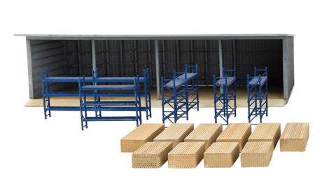 Hardware and Lumber Store -- Kit - Main Building: 8-7/8 x 9-15/16 x 2-13/16" 22.5 x 25.2 x 7.1cm-10