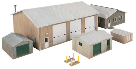 Vehicle Maintenance Facility -- Kit - Set of five buildings-2