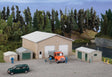 Pole Barn and Sheds -- Kit - Set of Four Buildings-1