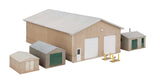 Pole Barn and Sheds -- Kit - Set of Four Buildings-2