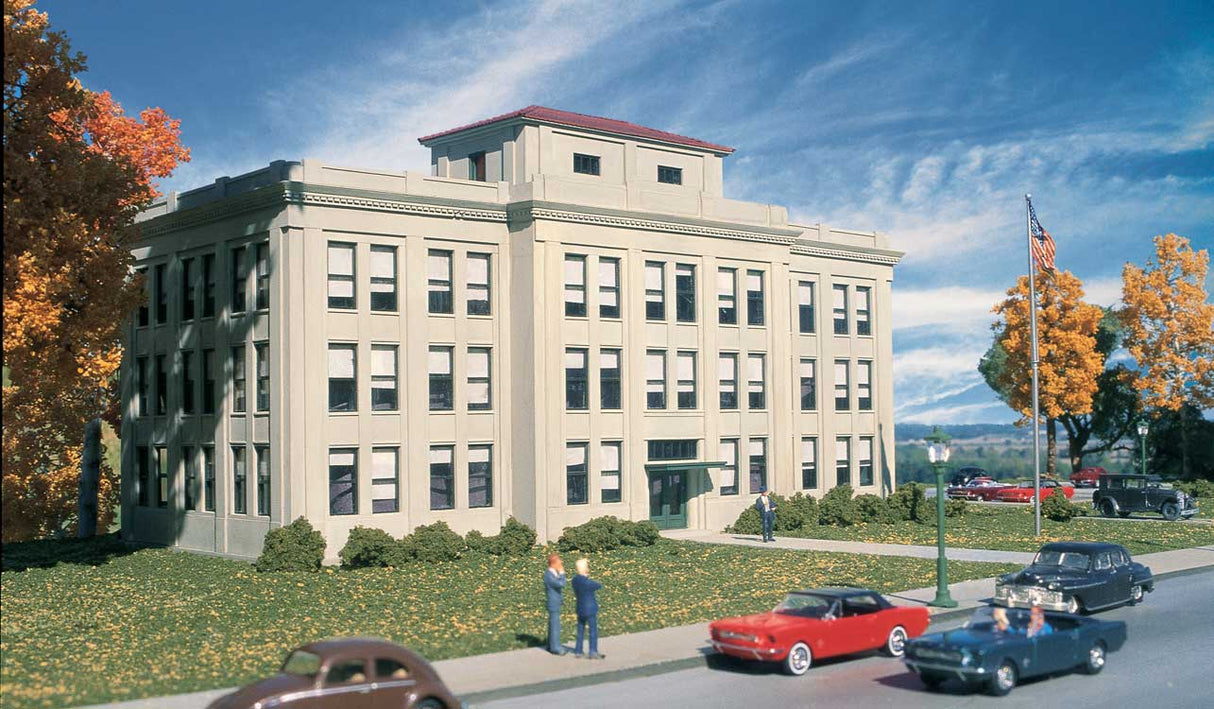 Ford(R) Central Office Building -- Kit - 13-1/2 x 6-1/2 x 7-1/4"  34.2 x 16.5 x 18.4cm