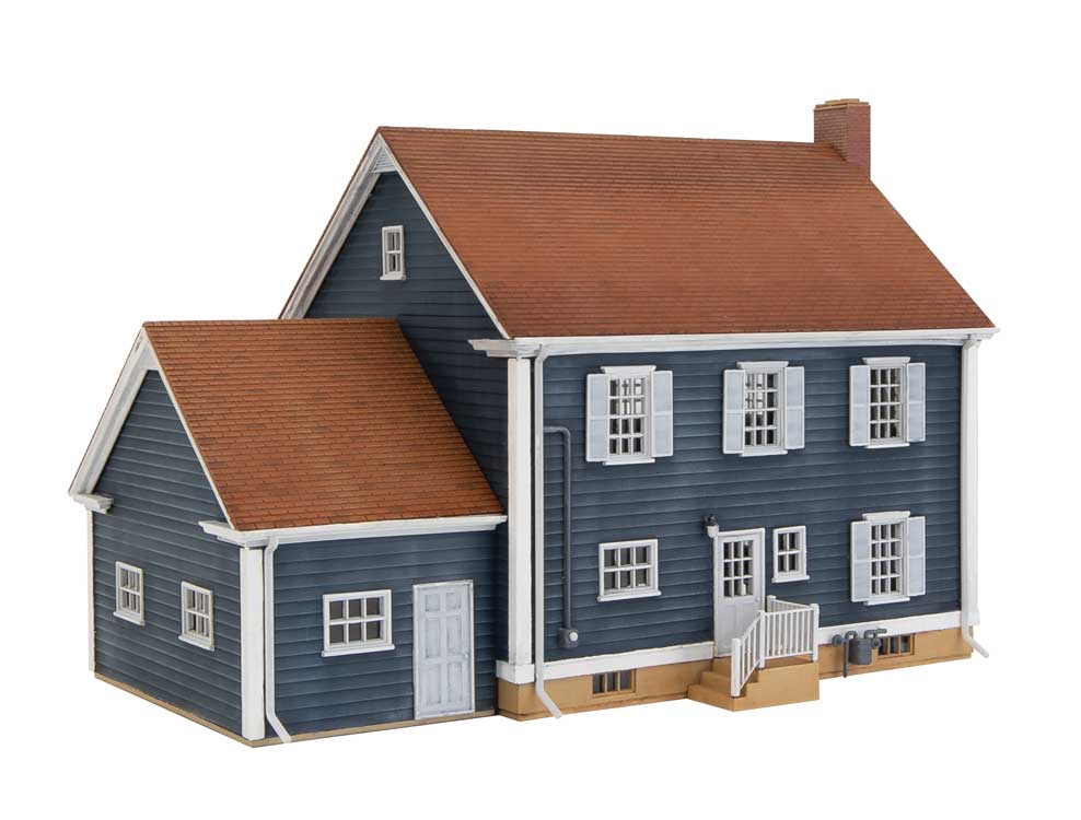 Colonial House -- Kit - 6-3/4 x 5 x 4-3/4"  17.1 x 12.7 x 12cm-3