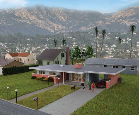 Mid-Century Modern Home -- Kit - 9-7/16 x 5-5/32 x 1-15/16"  23.9 x 13 x 4.9cm-1