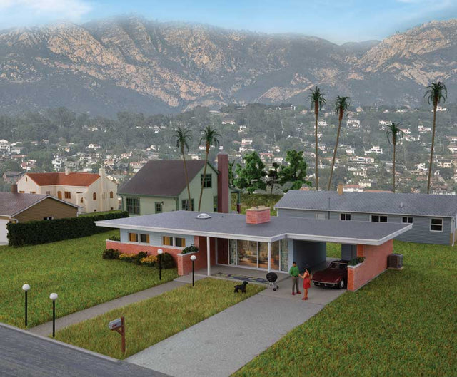 Mid-Century Modern Home -- Kit - 9-7/16 x 5-5/32 x 1-15/16"  23.9 x 13 x 4.9cm-1