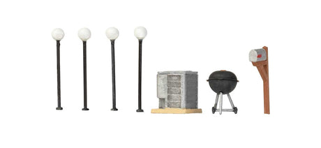Mid-Century Modern Home -- Kit - 9-7/16 x 5-5/32 x 1-15/16"  23.9 x 13 x 4.9cm-5