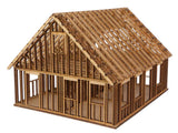 House Under Construction -- Kit - 3-13/32 x 4-13/32 x 2-25/32"  8.6 x 11.1 x 7cm-2