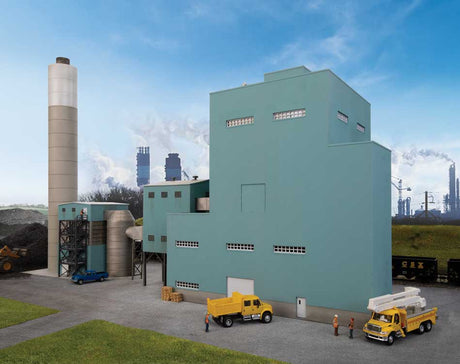 Lakefront Energy Power Plant with Dust Collector -- Kit - 28-1/2 x 7-13/16 x 17-7/8  72.3 x 19.8 x 45.3cm (Height Noted at Stack)-1