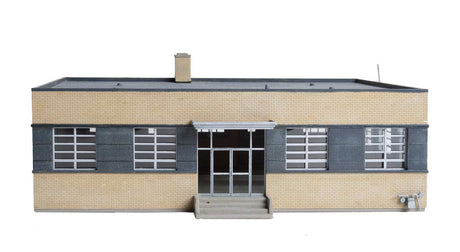 Brick Post Office -- Kit - 7-7/8 x 5-11/16 x 3-1/16"  20 x 14.4 x 7.7cm-3