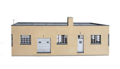 Brick Post Office -- Kit - 7-7/8 x 5-11/16 x 3-1/16"  20 x 14.4 x 7.7cm-6
