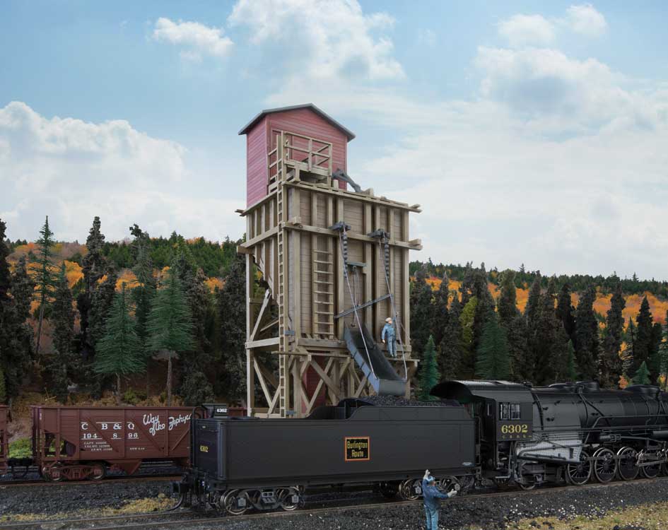 Small Wood Coaling Station -- Kit - 3 x 5-5/8 x 7-13/16"   7.8 x 14.1 x 19.7cm-1
