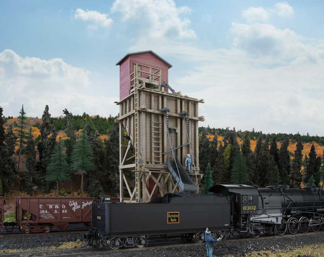 Small Wood Coaling Station -- Kit - 3 x 5-5/8 x 7-13/16"   7.8 x 14.1 x 19.7cm-1