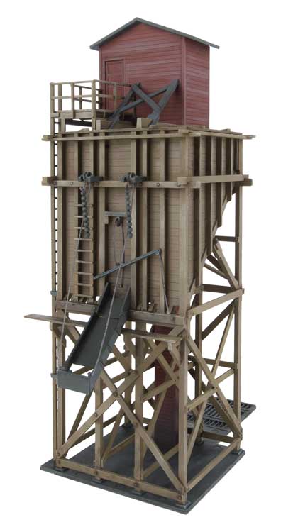 Small Wood Coaling Station -- Kit - 3 x 5-5/8 x 7-13/16"   7.8 x 14.1 x 19.7cm-2