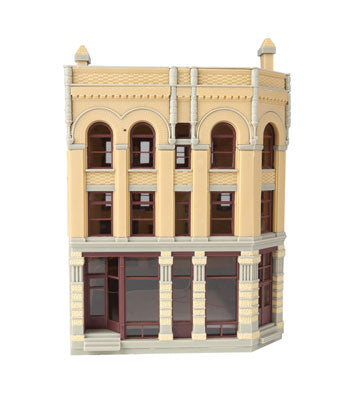 Walthers Water Street Building -- Kit - 7-3/4 x 4-3/4 x 7-1/8"  19.4 x 11.9 x 17.8cm-2