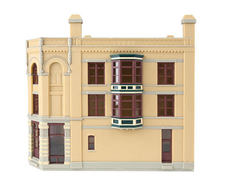 Walthers Water Street Building -- Kit - 7-3/4 x 4-3/4 x 7-1/8"  19.4 x 11.9 x 17.8cm-3