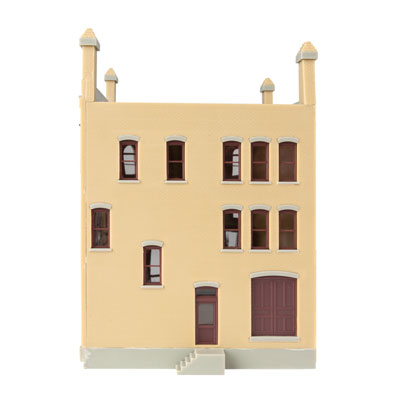 Walthers Water Street Building -- Kit - 7-3/4 x 4-3/4 x 7-1/8"  19.4 x 11.9 x 17.8cm-4