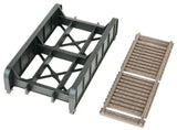 30' Single-Track Railroad Through Girder Bridge -- Kit - 4-7/32 x 2-3/8 x 1"  10.7 x 6 x 2.5cm-2