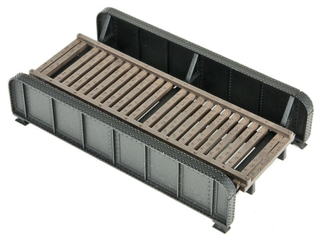 30' Single-Track Railroad Through Girder Bridge -- Kit - 4-7/32 x 2-3/8 x 1"  10.7 x 6 x 2.5cm-3