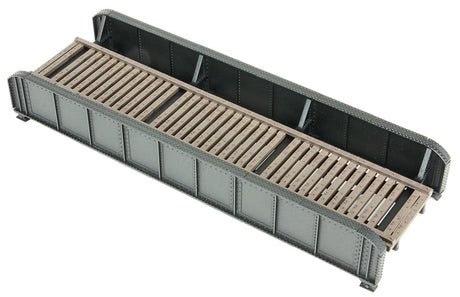 50' Single-Track Railroad Through Girder Bridge -- Kit - 6-15/16 x 2-3/8 x 1-3/32"  17.6 x 6 x 2.7cm-2