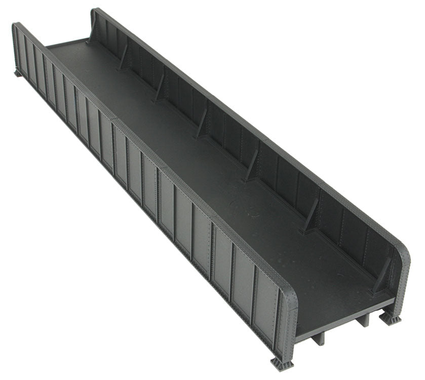 90' Single-Track Railroad Through Girder Bridge -- Kit - 12-1/2 x 2-3/8 x 1-1/2"  31.7 x 6 x 3.8cm-4