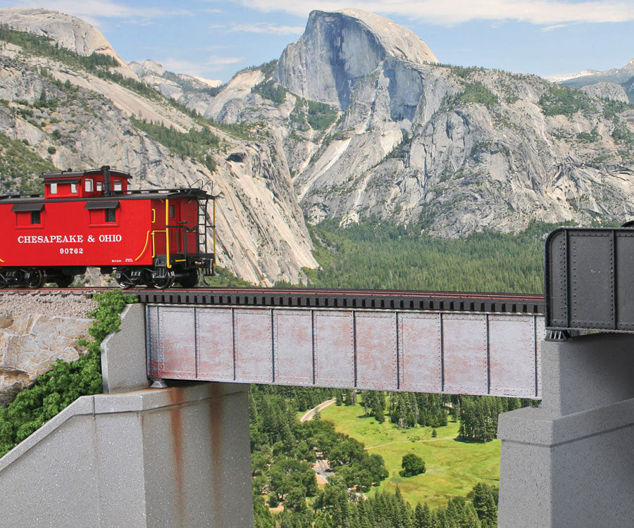 50' Single-Track Railroad Deck Girder Bridge -- Kit 6-7/8 x 1-3/16 x 1-3/16"  17.4 x 3.0 x 3.0cm-1