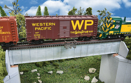70' Single-Track Railroad Deck Girder Bridge -- Kit - 9-5/8 x 1-3/8 x 1-1/2"  24.4 x 3.5 x 3.8cm-1