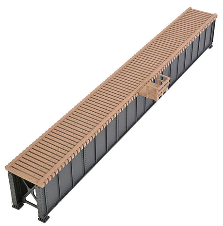 90' Single-Track Railroad Deck Girder Bridge -- Kit - 12-7/16 x 1-3/16 x 1-3/16"  31.5 x 3.0 x 3.0cm-2