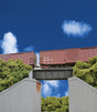 30' Single Track Railroad Deck Girder Bridge -- Low Level Kit - 4-1/8 x 1-3/8 x 1-1/8"  10.4 x 3.4 x 2.8cm-1