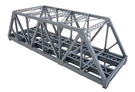 Modernized Double-Track Railroad Truss Bridge -- Kit - 15 x 5 x 4-1/2"  38.1 x 12.7 x 11.4cm-2