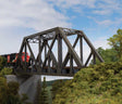 97' Subdivided Warren Truss Bridge - Single-Track -- Kit - 13-1/2 x 3-1/4 x 5-1/2"  34.2 x 8.2 x 13.9cm-1