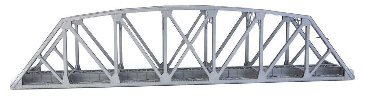 Arched Pratt Truss Railroad Bridge -- Single-Track - Kit - 23 x 3-1/16 x 5-1/4"  58.4 x 7.8 x 13.3cm-2