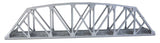 Arched Pratt Truss Railroad Bridge -- Single-Track - Kit - 23 x 3-1/16 x 5-1/4"  58.4 x 7.8 x 13.3cm-2