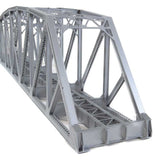 Arched Pratt Truss Railroad Bridge -- Single-Track - Kit - 23 x 3-1/16 x 5-1/4"  58.4 x 7.8 x 13.3cm-4