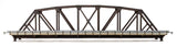 Truss Railroad Bridge with Roadway -- Kit-4