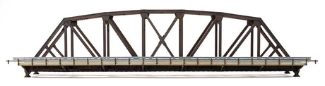 Truss Railroad Bridge with Roadway -- Kit-4