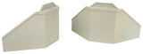 Single-Track Railroad Bridge Concrete Abutments pkg(2) -- Kit - 4-9/16 x 8-9/16 x 4-7/16"  11.5 x 21.7 x 11.2cm-2