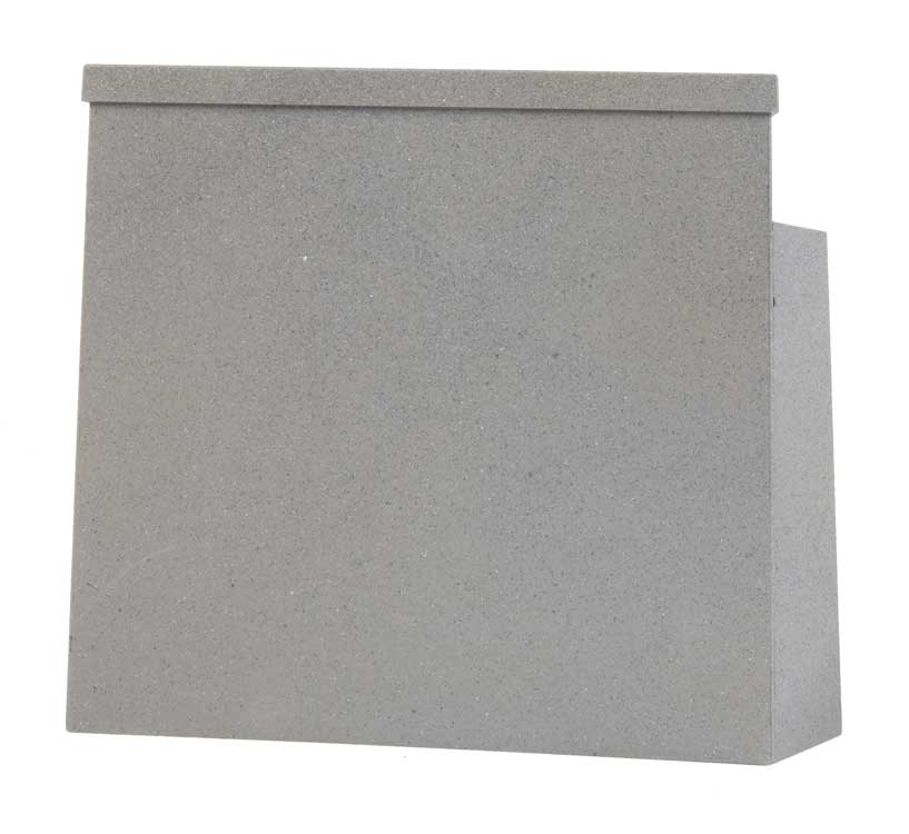 Double-Track Railroad Bridge Concrete Pier 2-Pack -- Kit 5-7/16 x 1-1/4 x 5-1/8"  13.8 x 3.1 x 13cm-4