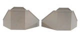 Double-Track Railroad Bridge Concrete Abutment pkg(2) -- Kit - 11-1/4 x 3-1/4 x 5-1/4"  28.6 x 8.3 x 13.3cm-2
