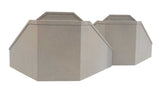 Double-Track Railroad Bridge Concrete Abutment pkg(2) -- Kit - 11-1/4 x 3-1/4 x 5-1/4"  28.6 x 8.3 x 13.3cm-3