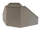 Double-Track Railroad Bridge Concrete Abutment pkg(2) -- Kit - 11-1/4 x 3-1/4 x 5-1/4"  28.6 x 8.3 x 13.3cm-4