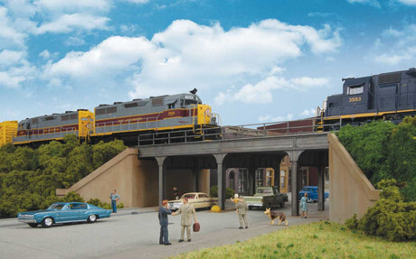 Urban Steel Overpass -- Kit-1