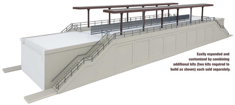 Elevated Commuter Station -- Kit - 20-1/2 x 6-7/8 x 4-11/16"   52 x 17.4 x 11.9cm-2