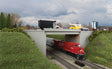 Modern Concrete Highway Overpass -- Kit - 12-15/16 x 4-3/4"  32.9 x 12cm