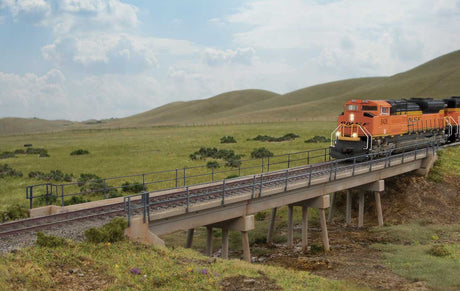 Modern Short-Span Concrete Railroad Bridge -- Kit - 17-7/8 x 2-13/16 x 2-7/8"  45.4 x 7.1 x 7.3cm-1
