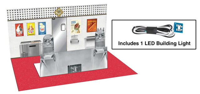 Spaces - Interior Lighting and Detail Insert -- Vintage Dairy Queen-1