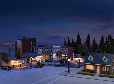 Hole-In-One Donut Shop - Spaces -- Interior Lighting and Detail Insert-3