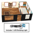 Brick Cape Cod House - Spaces -- Interior Lighting and Detail Insert-1